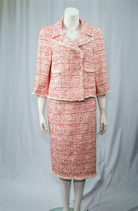 vintage chanel suit london|Chanel inspired tweed suit.